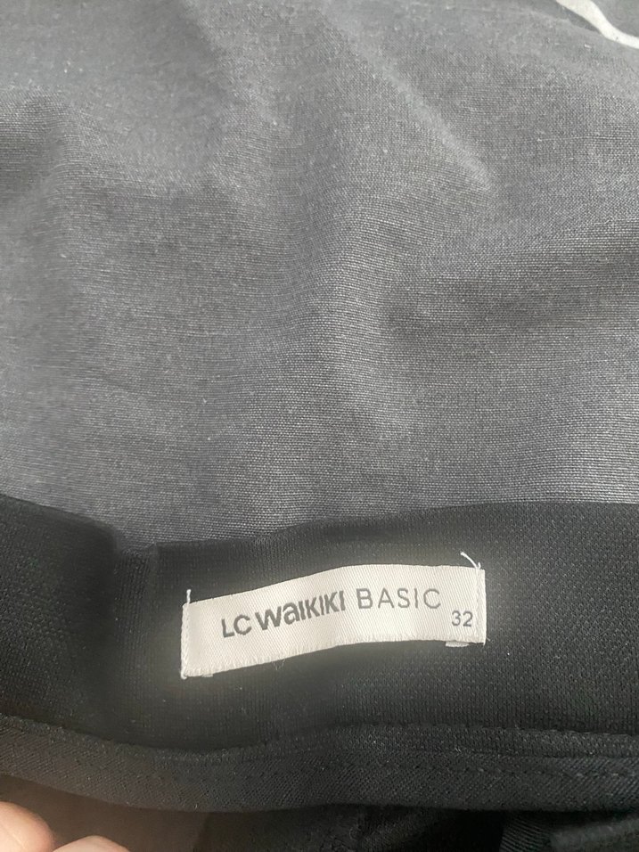 Erkek Siyah Kumaş Pantolon 0 gibi hiç kullanılmadı - Görsel 2