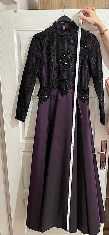 Tesettür Abiye Elbise (nişan söz elbisesi) - Görsel 7