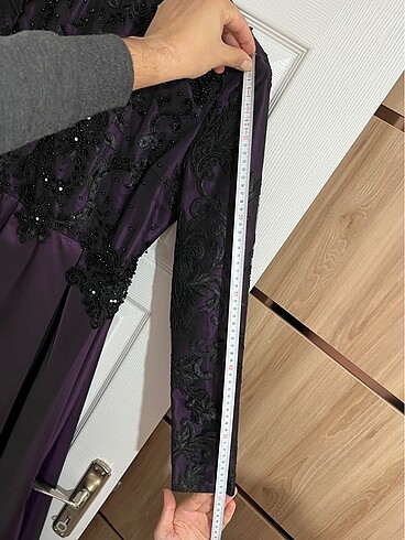Tesettür Abiye Elbise (nişan söz elbisesi) - Görsel 8