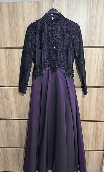 Tesettür Abiye Elbise (nişan söz elbisesi) - Görsel 9