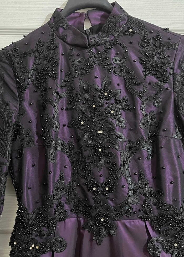 Tesettür Abiye Elbise (nişan söz elbisesi) - Görsel 3