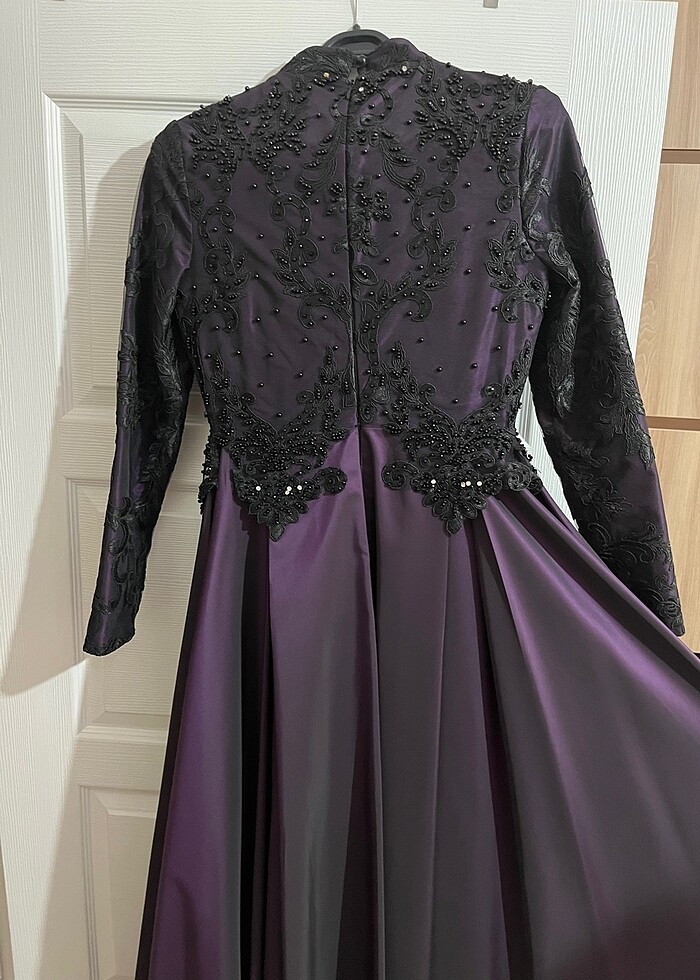 Tesettür Abiye Elbise (nişan söz elbisesi) - Görsel 4