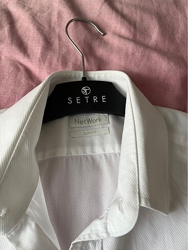 Network Erkek Beyaz Gömlek - Görsel 4