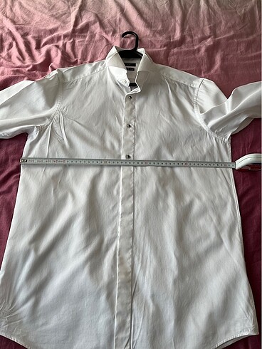 Karaca Beyaz Ata Yaka Gömlek - Görsel 2