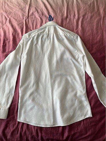 Karaca Beyaz Ata Yaka Gömlek - Görsel 4