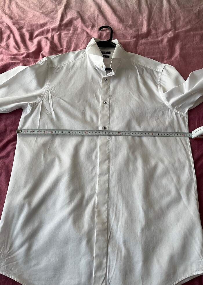 Karaca Beyaz Ata Yaka Gömlek - Görsel 2