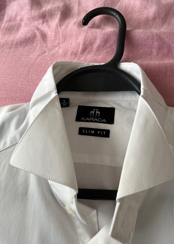 Karaca Beyaz Ata Yaka Gömlek - Görsel 3