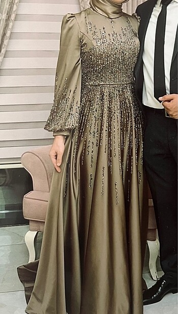 Tesettür Abiye Elbise - Görsel 6