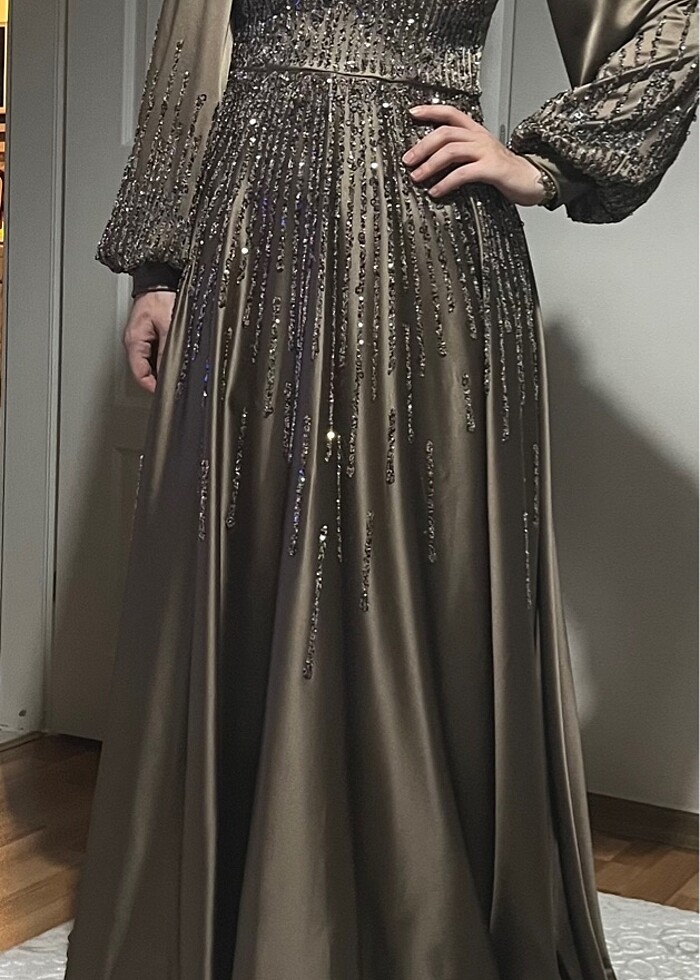 Tesettür Abiye Elbise - Görsel 2