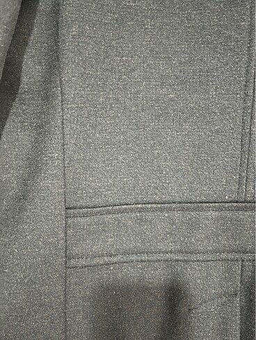 Kiğılı Dik Yaka Kaban - Görsel 6