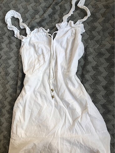 H&M Beyaz elbise