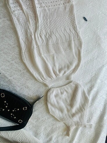4moms Yırtmaçlı örgü takım