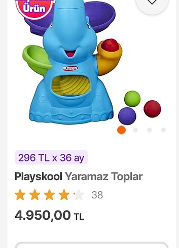 PLAYSKOOL Yaramaz Toplar