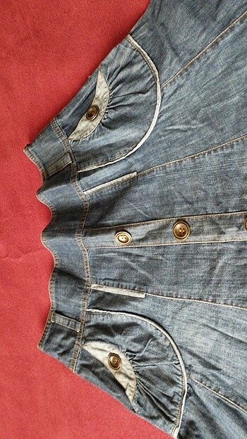 American Vintage Vintage şık denim etek