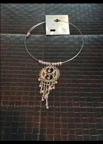 Uzun Boncuklu Bohem Kadın Kolye choker