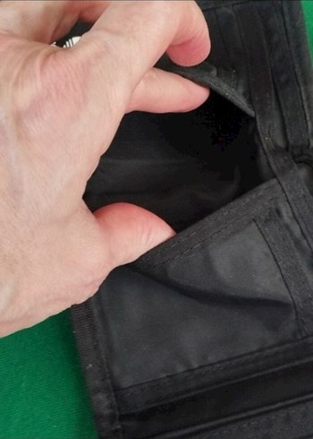 Orijinal Spor Baskılı Siyah Erkek Cüzdan - Görsel 3