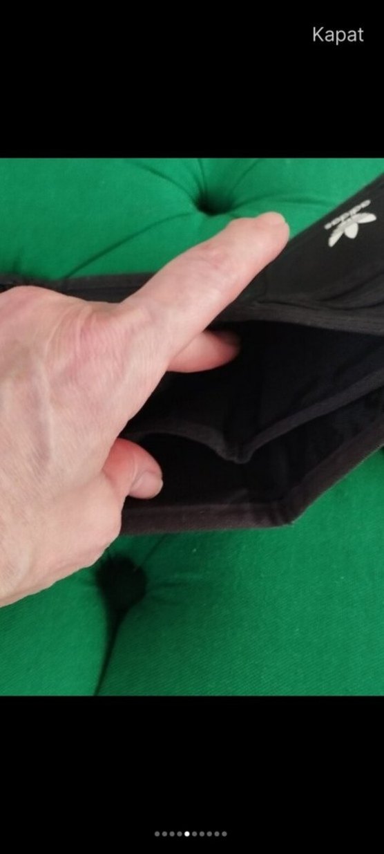 Orijinal Spor Baskılı Siyah Erkek Cüzdan - Görsel 5