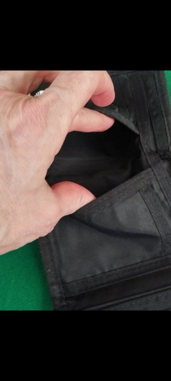 Orijinal Spor Baskılı Siyah Erkek Cüzdan - Görsel 3