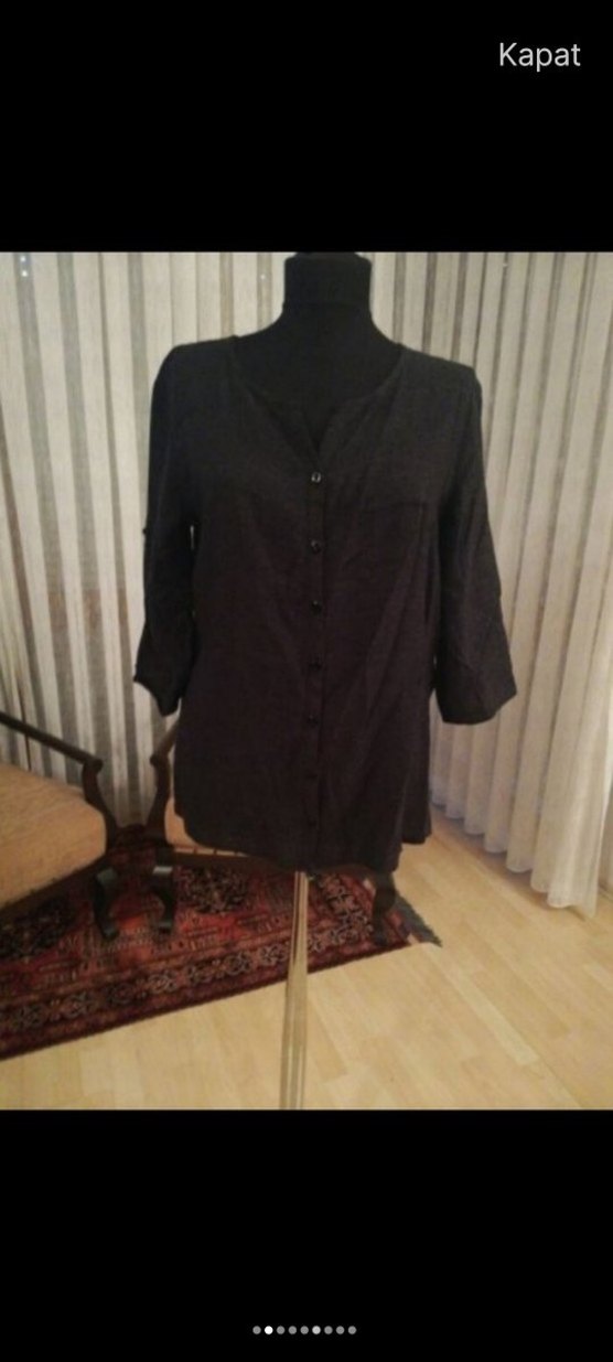 Adil İşık Siyah Gömlek - Görsel 2