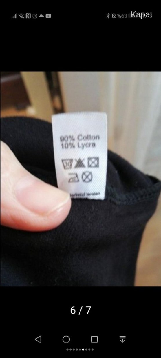 Dantel Detaylı Siyah V Yakalı Kadın Bluz - Görsel 5