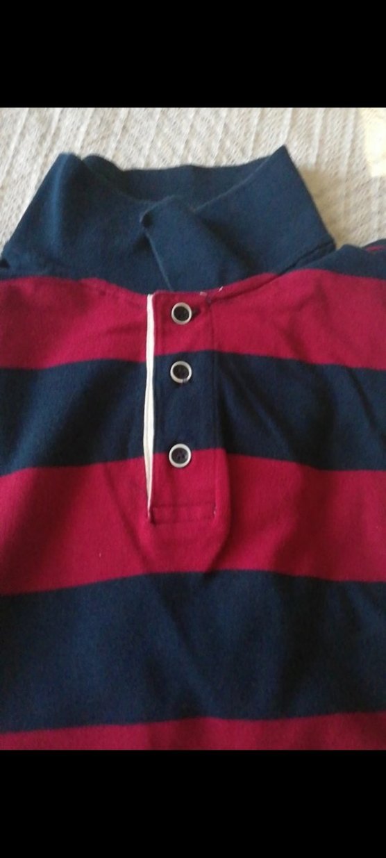 Düğmeli Kısa Kollu Erkek Polo Tişört - Görsel 2