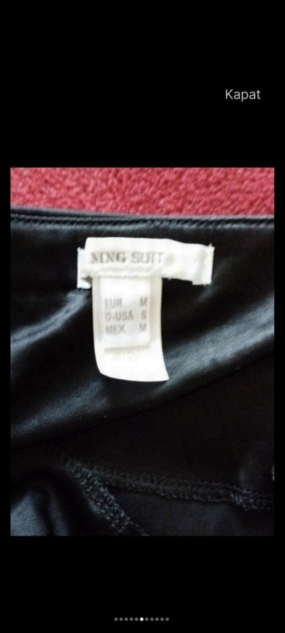 Siyah Straplez Midi Kemerli Gotik Elbise - Görsel 5