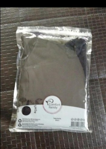Penti Düğmeli Siyah Kadın Atlet Dantel detaylı