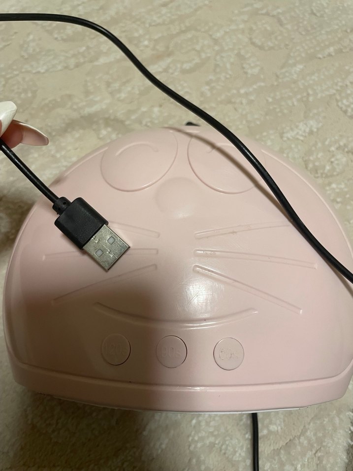 kedili protez tırnak uv led - Görsel 3