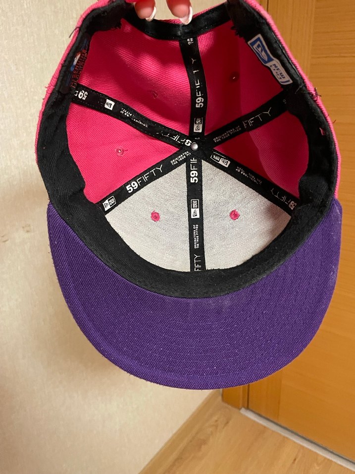 pembe mor cap - Görsel 3