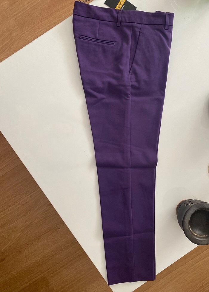 People Fabrika marka klasik pantolon - Görsel 4