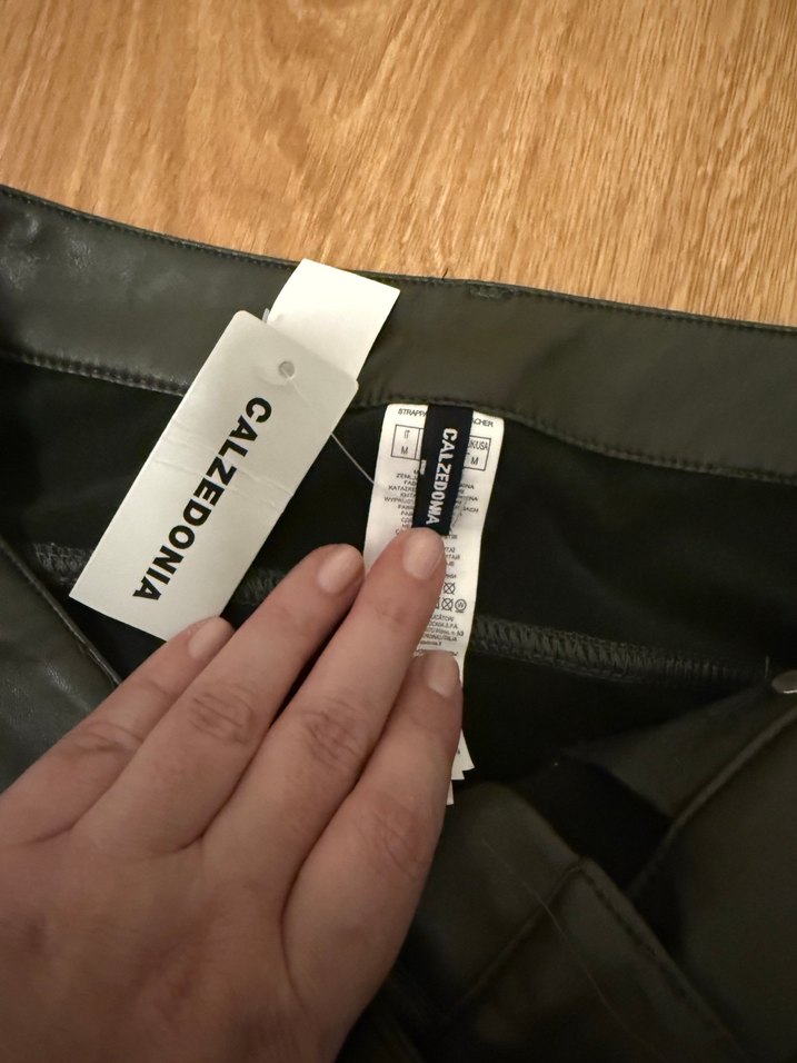 Calzedonia suni deri Kadın Pantolon - Görsel 4
