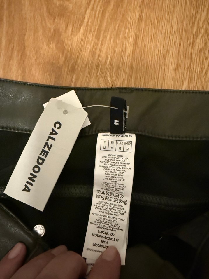 Calzedonia suni deri Kadın Pantolon - Görsel 3