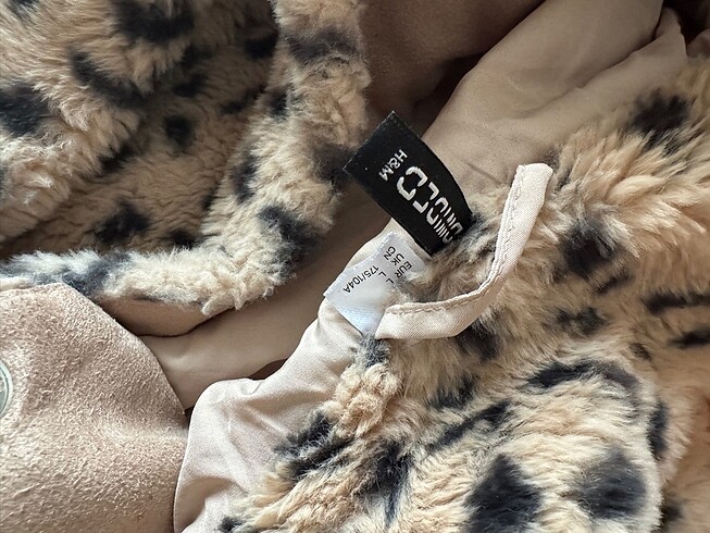 l Beden H&M leopar kürk