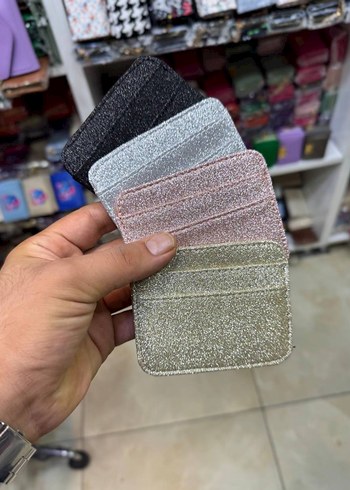 Parlak Simli Kadın kartlık