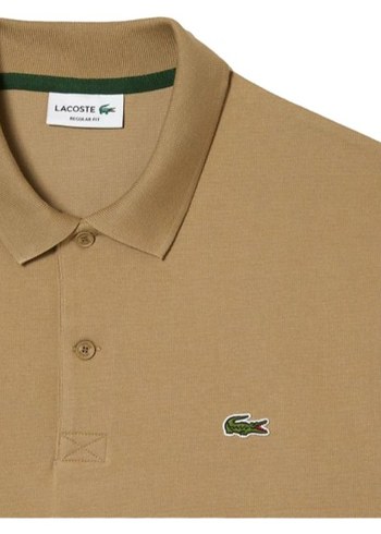 Lacoste Bej Erkek Polo Tişört Kısa Kollu