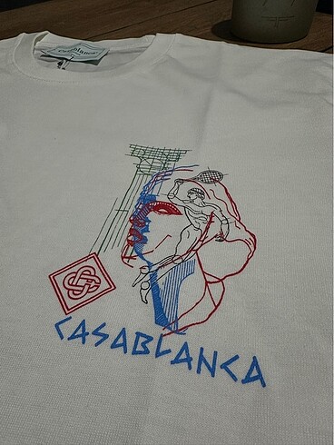 Casablanca Premium Beyaz Tişört