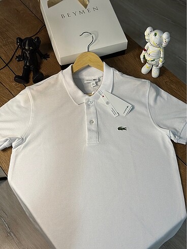 Lacoste Beyaz Polo Yaka T-Shirt