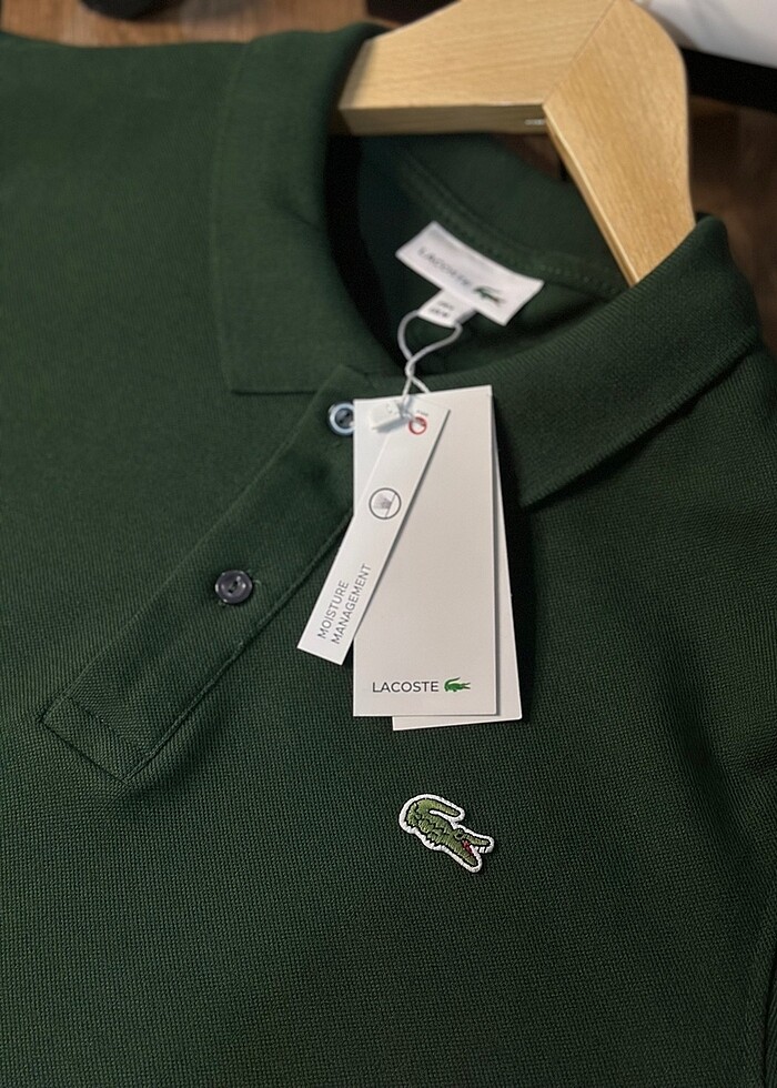 Lacoste Yeşil Polo Yaka T-Shirt - Görsel 2