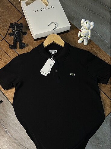 Lacoste Siyah Polo Yaka T-Shirt
