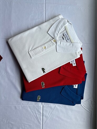 m Beden Lacoste Polo yaka tshırtler