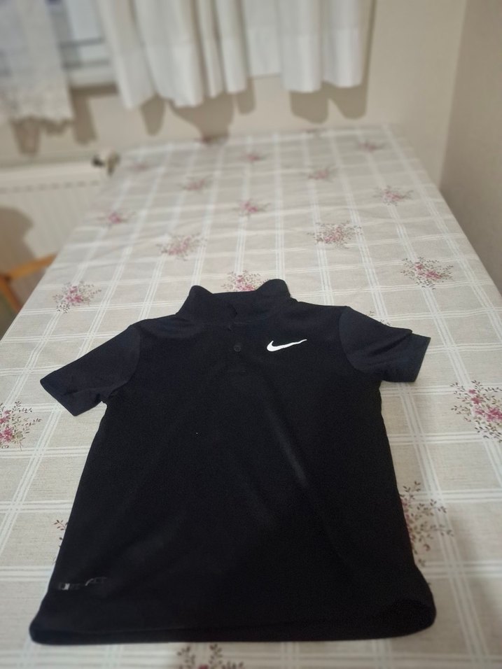 Nike Dri-FIT Siyah Erkek Polo Tişört - Görsel 5