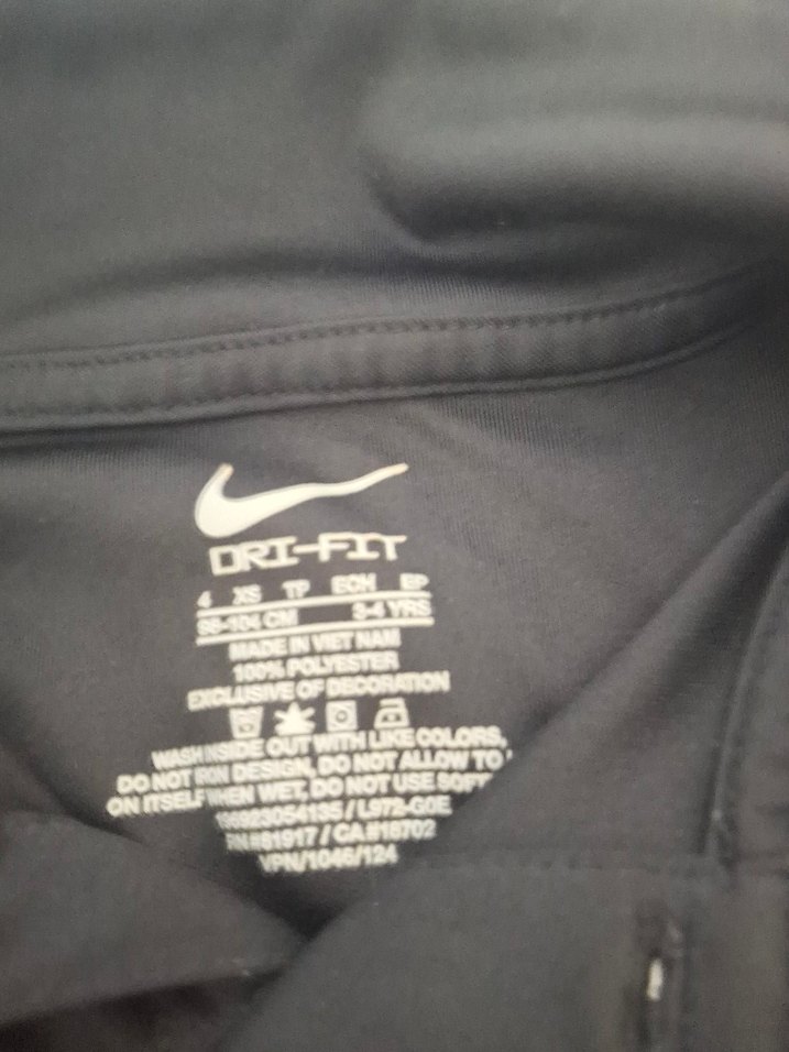 Nike Dri-FIT Siyah Erkek Polo Tişört - Görsel 4