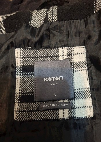 Gri Kareli Uzun Kollu Erkek yada Kadın kaban ceket vesaire . - Görsel 11