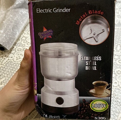 Elektrikli kahve değirmeni