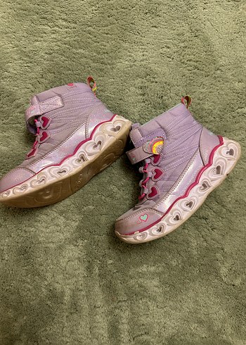 Kız Çocuk Pembe Skechers Bot - Görsel 3