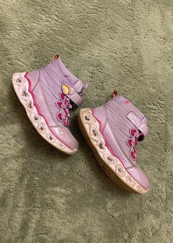 Kız Çocuk Pembe Skechers Bot - Görsel 2