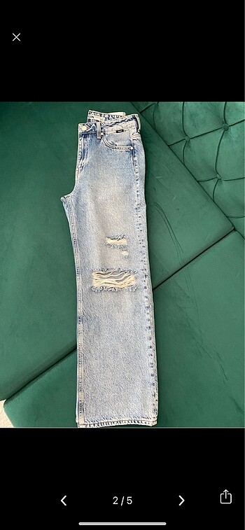 Mavi Jeans Mavi markalı yırtık jean