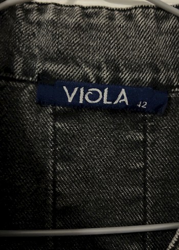 Kadın Gri Denim Uzun Tulum - Görsel 2