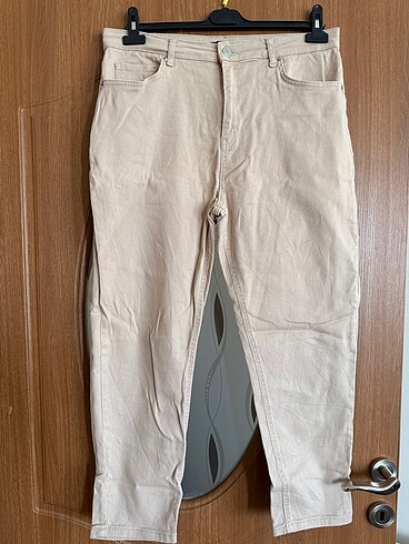 LCW Bej Keten Pantolon