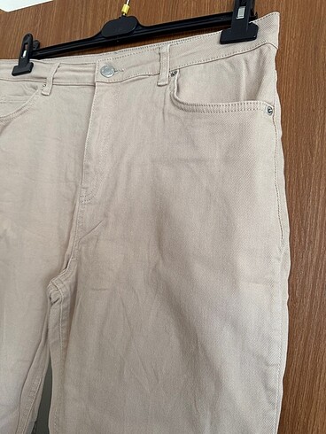 LC Waikiki LCW Bej Keten Pantolon
